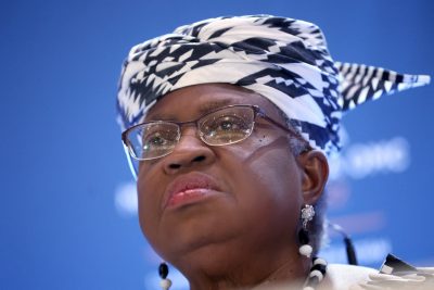 World Trade Organization (WTO) Director-General Ngozi Okonjo-Iweala in Geneva, Switzerland, 12 June 2022 (Photo: Reuters/Denis Balibouse).