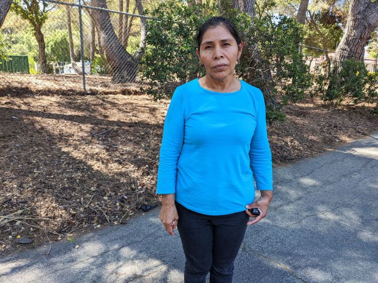 Former Amy's Kitchen employee Theresa Varela Sandoval lost her job at the San Jose factory on Monday.