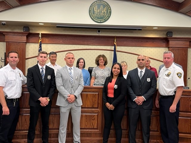 Tarrytown Adds Four New Officers–All Home Grown