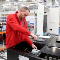 A worker at PP Control & Automation's factory in Birmingham, England. In the last two years, the firm has won more than £2 million ($2.4 million) worth of work that had previously been handled outside Britain. | REUTERS