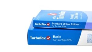 An image of Intuit Turbotax books