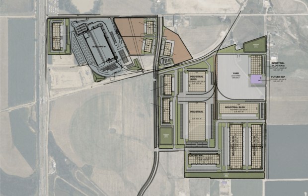 Access 25, a 300-acre logistics park, is under construction in Mead. (Courtesy)
