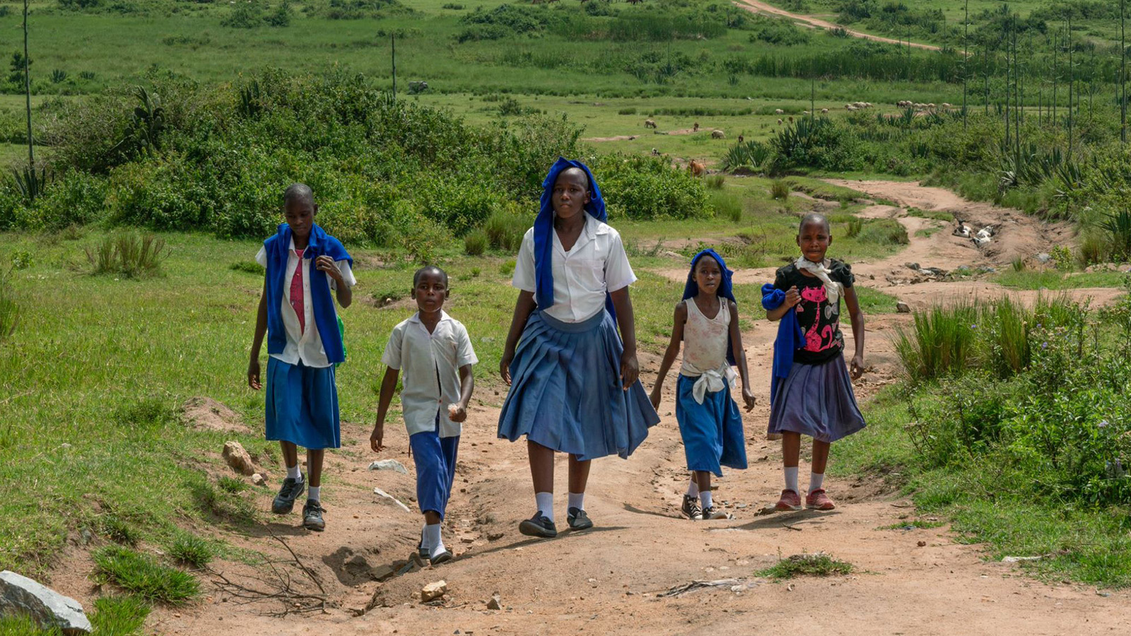 A group of people at North Mara, Tanzania