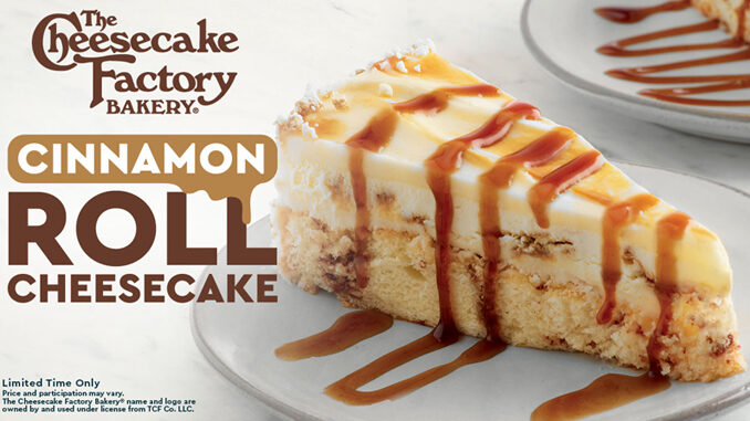 Fazoli’s-Adds-New-Cinnamon-Roll-Cheesecake-By-The-Cheesecake-Factory-Bakery Fazoli’s Adds New Cinnamon Roll Cheesecake By The Cheesecake Factory Bakery