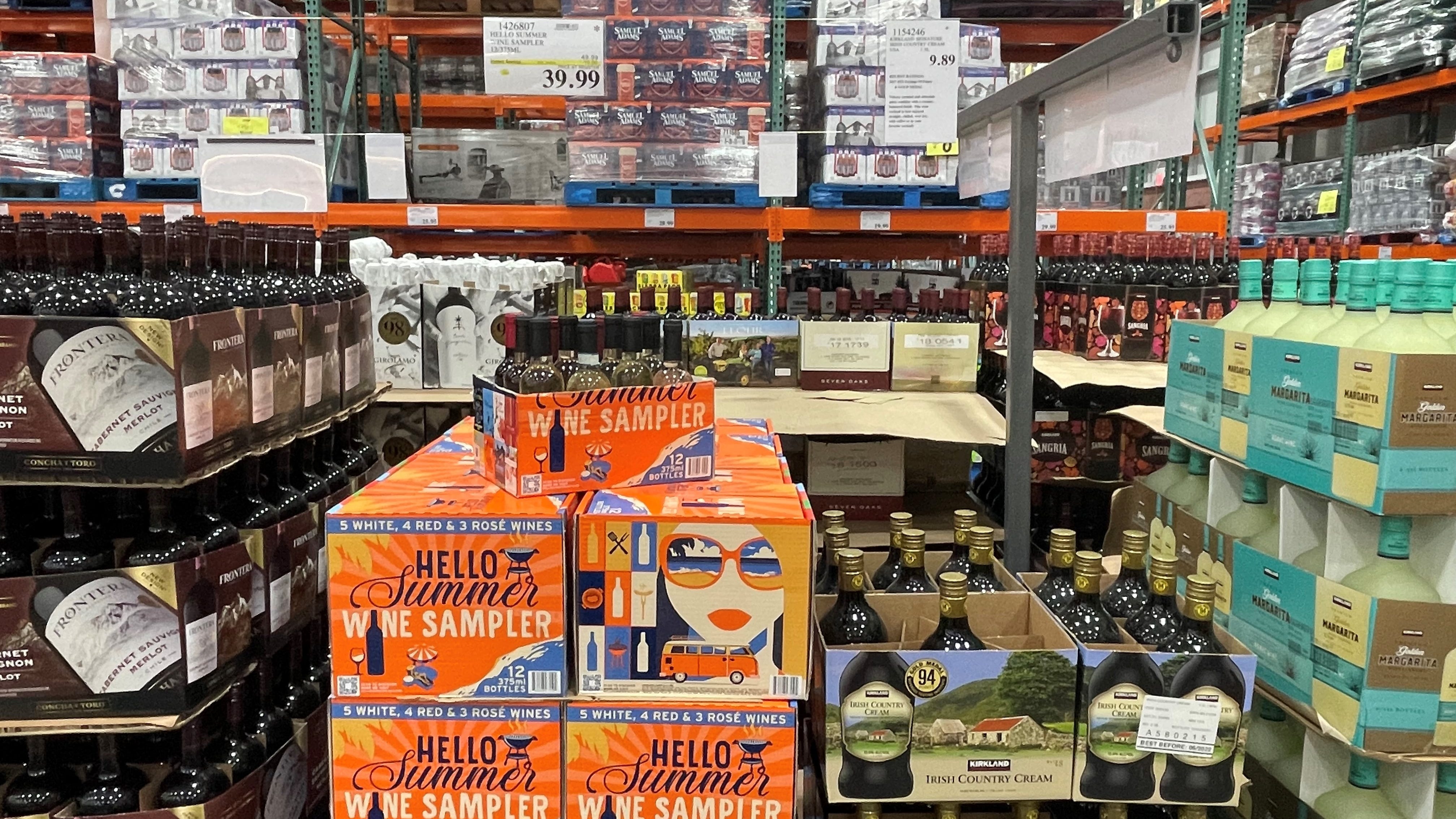 Costco uses an asterisk to mark products that won't be restocked. Sometimes these items will be marked down.