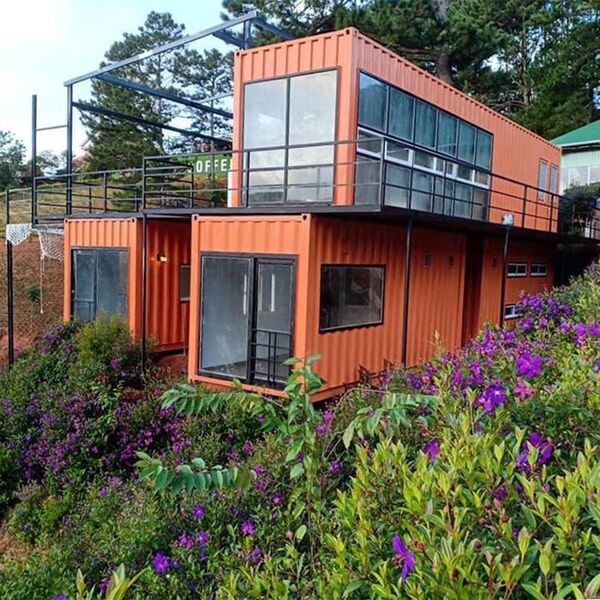 Container house in Da Lat built by Container Saigon (Vietnam). Container house in Da Lat built by Container Saigon (Vietnam).