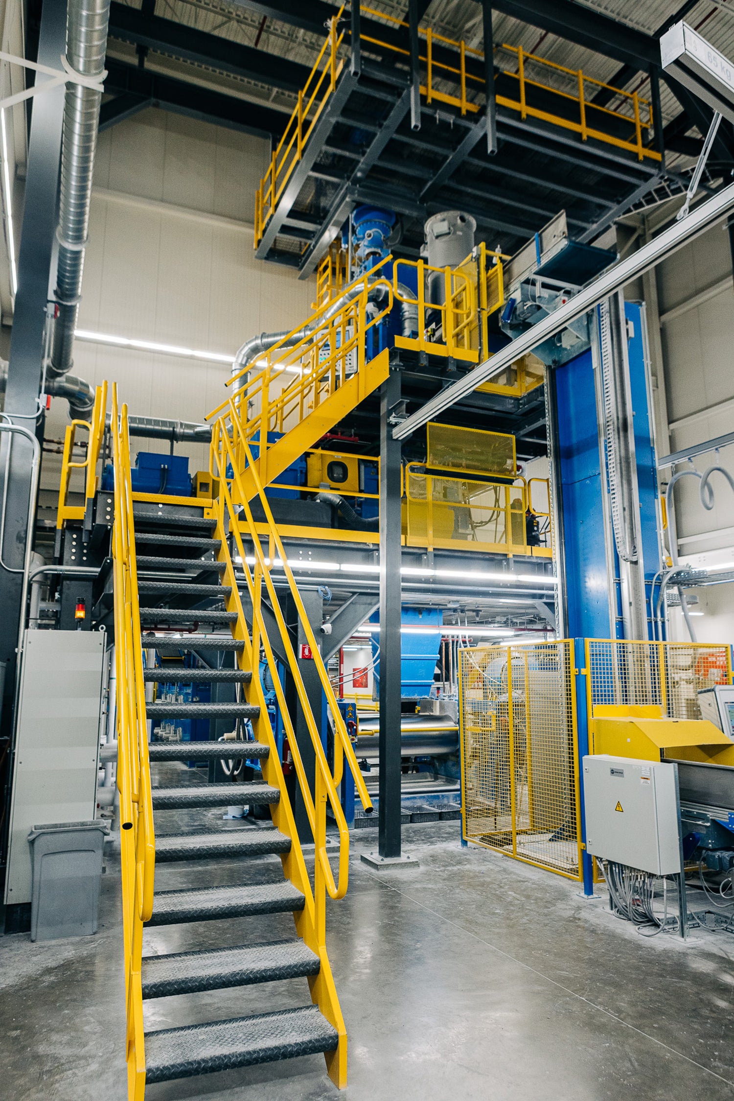 inside golf ball factory