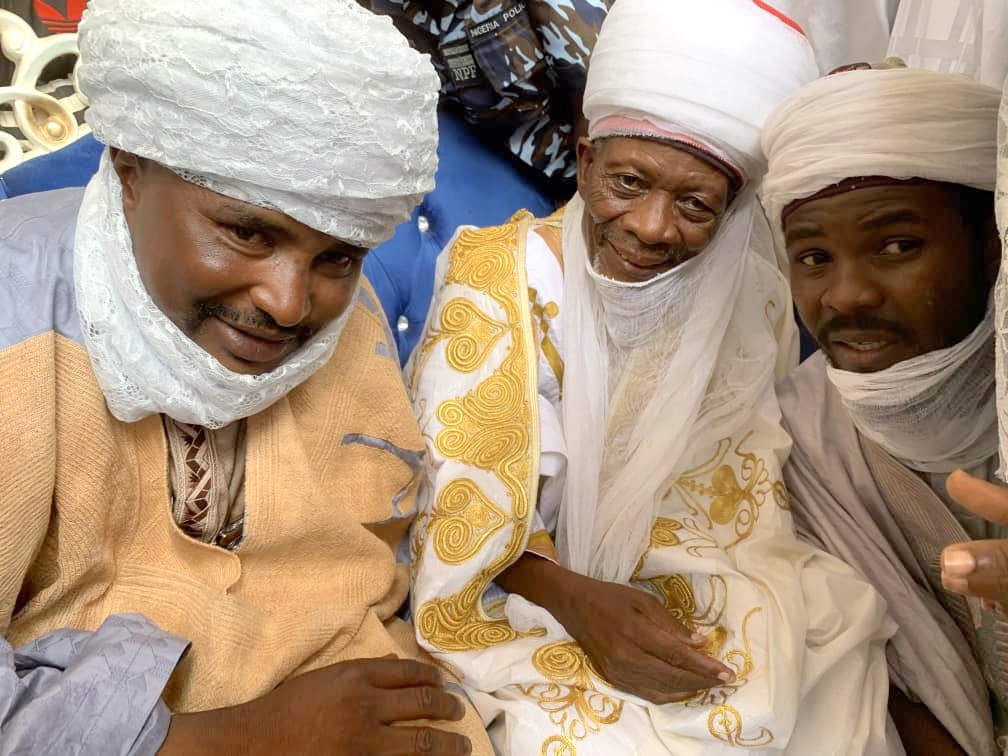 Mr Aleru with the Emir