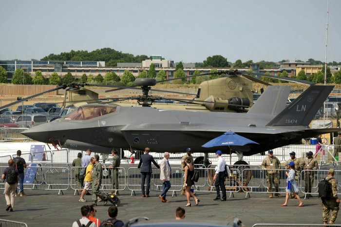 An F-35A fighter jet