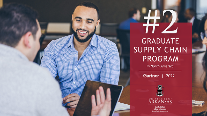 Walton College's Supply Chain Graduate Program Ranked No. 2 In North America