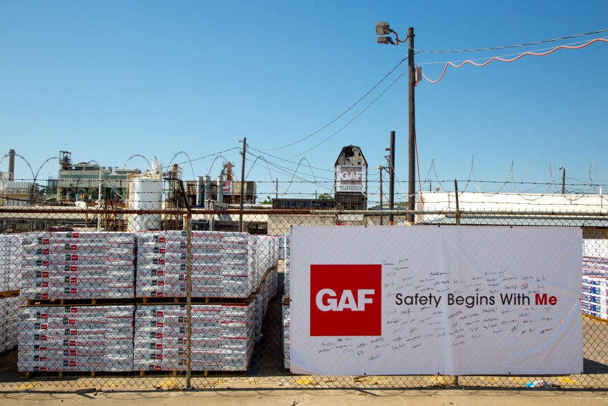 GAF shingle factory in West Dallas