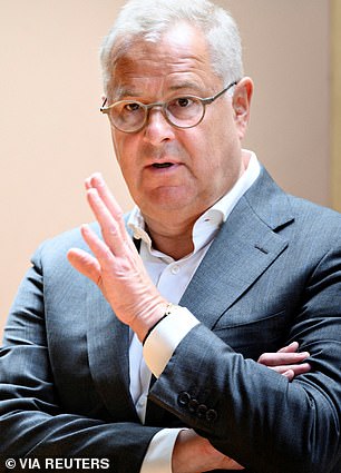 CEO of Maersk, Soeren Schou, is paid around £4.5million-a-year