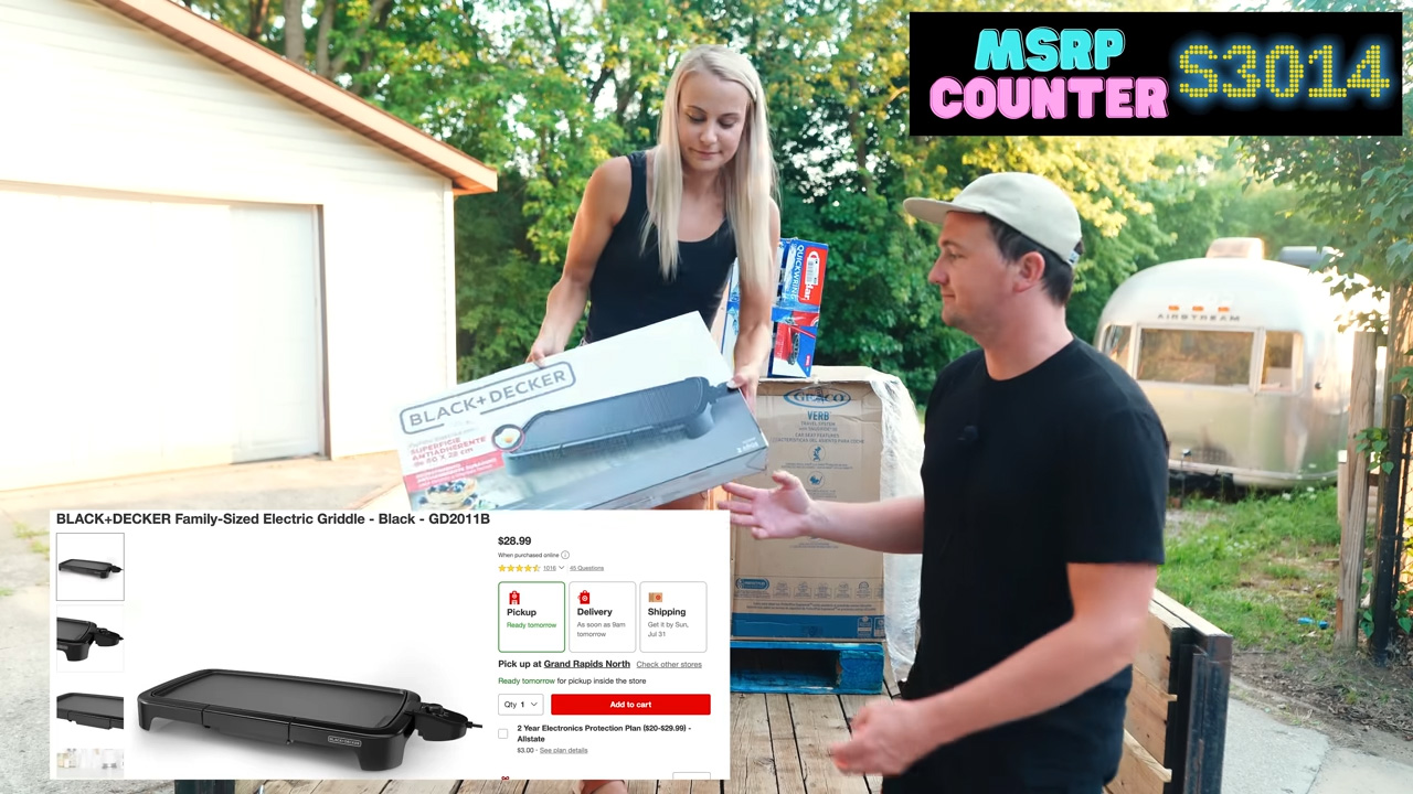 They found inexpensive items like pillows and towels as well as a few items over $100