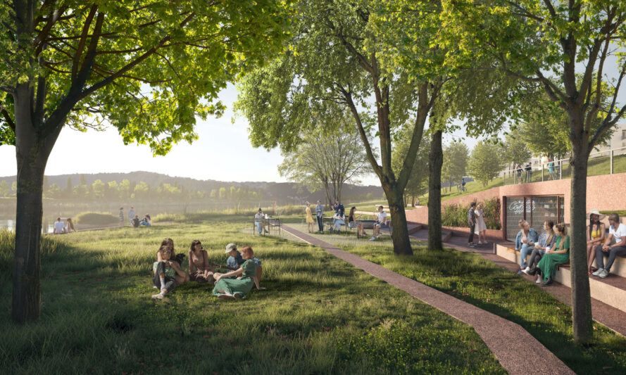 A park for leisure and physical activity