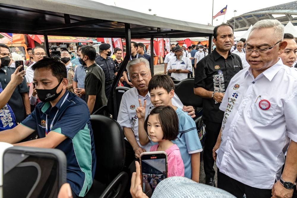 The prime minister’s ability to weather the storm shaking Malaysia’s political stability might have helped the 62-year-old increase his support among Malaysians. — Picture by Firdaus Latif