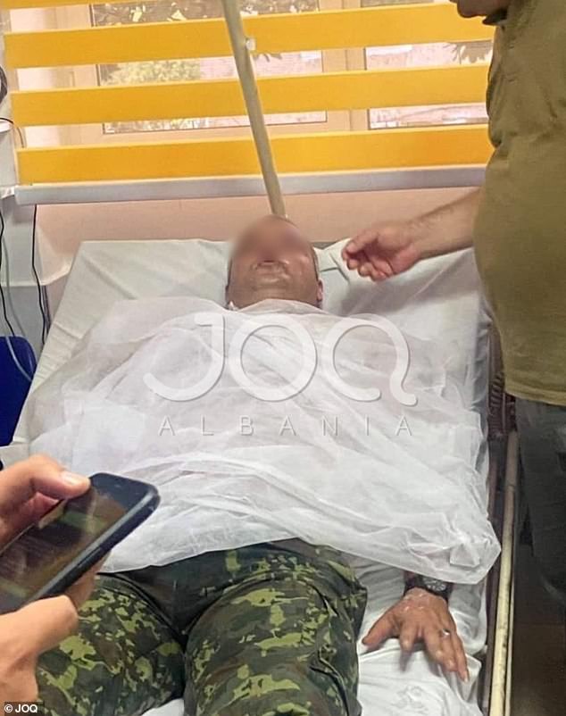 Three alleged Kremlin spies caught breaking into an arms factory in Albania are accused of spraying chemicals into the faces of the soldiers who stopped them