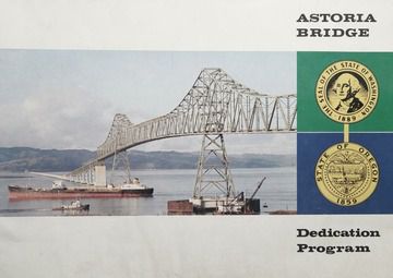The dedication program. (Photo: archives.org)