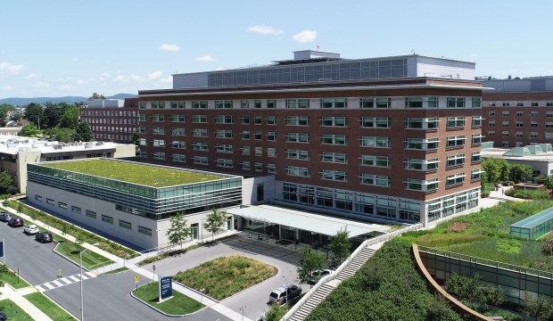 Tower Health held on to the No. 2 spot of the Reading Eagle's Top 25 Employers list. This photo shows Reading Hospital from 7th Avenue. (PHOTO COURTESY TOWER HEALTH)