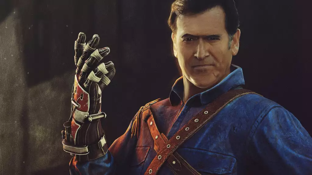 ash williams dead by daylight mettle of man