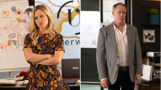 Sarah and Stephen in Corrie