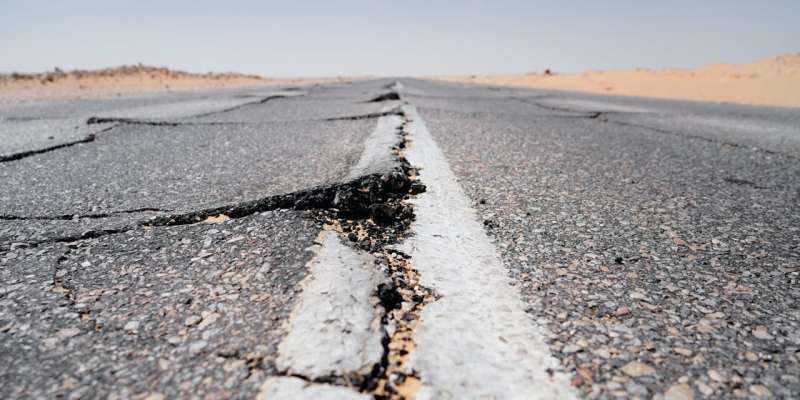 broken road