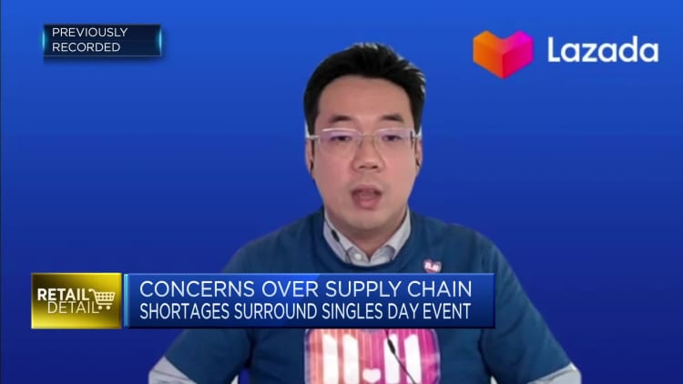 Alibaba-owned Lazada on how it plans to deliver Singles Day orders despite supply chain challenges