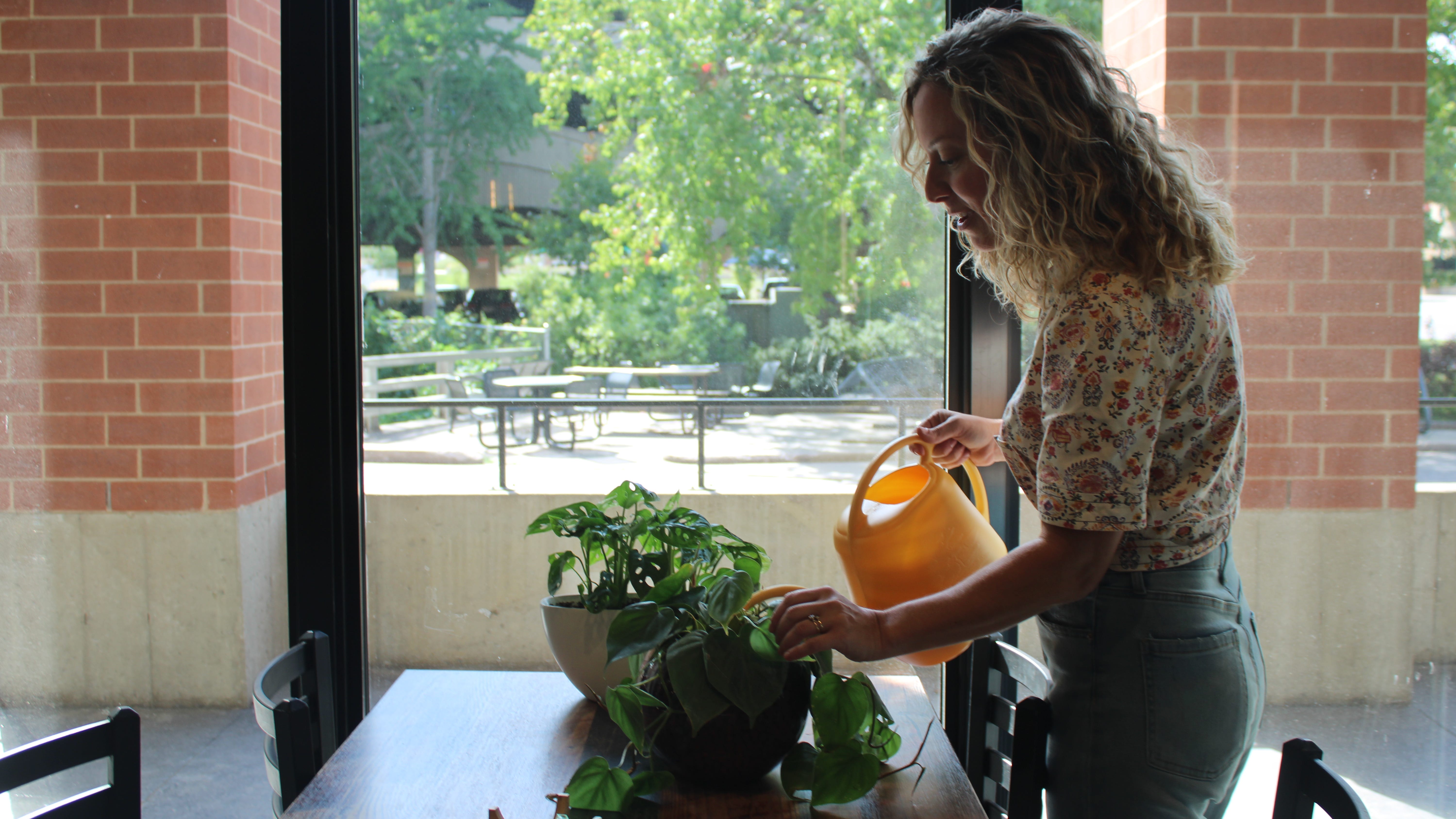 Emily Salmonson is the owner of The Green House in Iowa City, a plant-themed bar located at 505 E. Washington St.