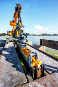 Liebherr material handler