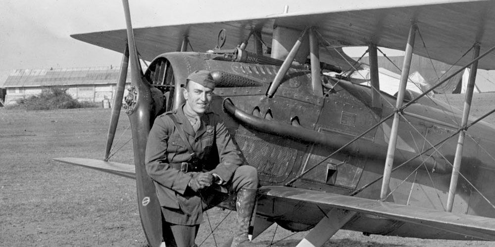 Captain Eddie Rickenbacker, the leading ace of U.S. pilots in World War I. (Photo: worldwar1centennial.org)