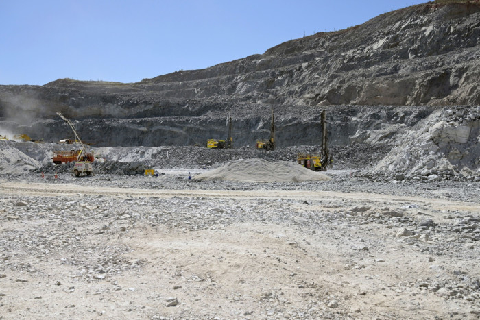 The Pilbara Minerals Ltd. Pilgangoora lithium project in Port Hedland, Western Australia