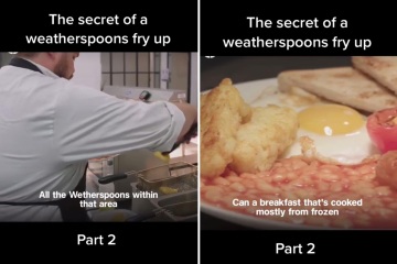 I work in Wetherspoons and here are the pub's secrets… including 'frozen' fry ups