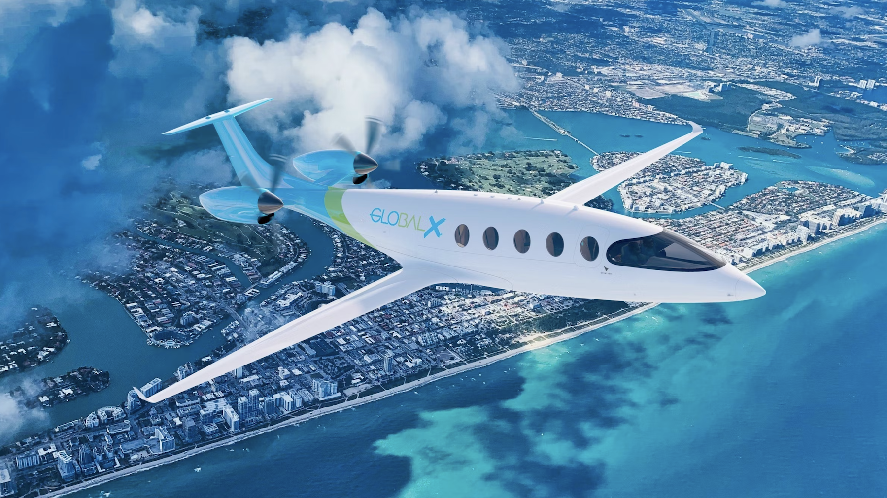 GlobalX Eviation Alice electric airplane Florida