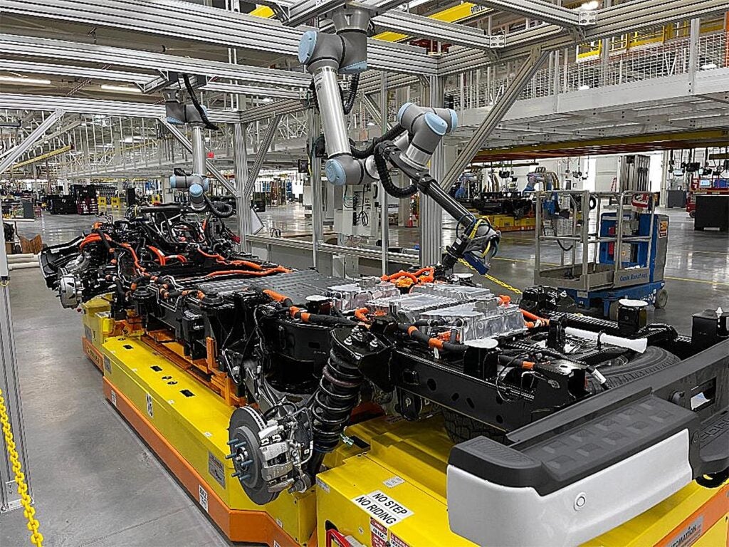 Ford F-150 Lightning - cobots