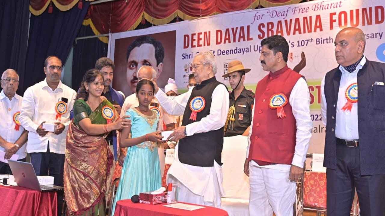AP Guv Launches Free Hearing Aids Distribution
