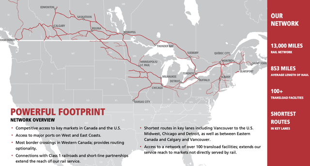 CP pre-merger map