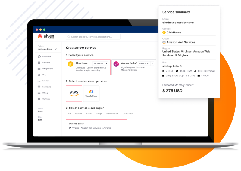 Aiven for ClickHouse