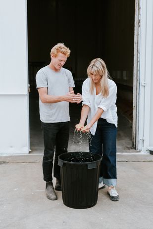 Julia Kay and husband Jordy founded Great Wrap which makes a bioplastic cling wrap from potato starch.