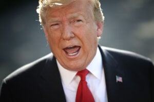 President Donald Trump Departs White House En Route To Colorado