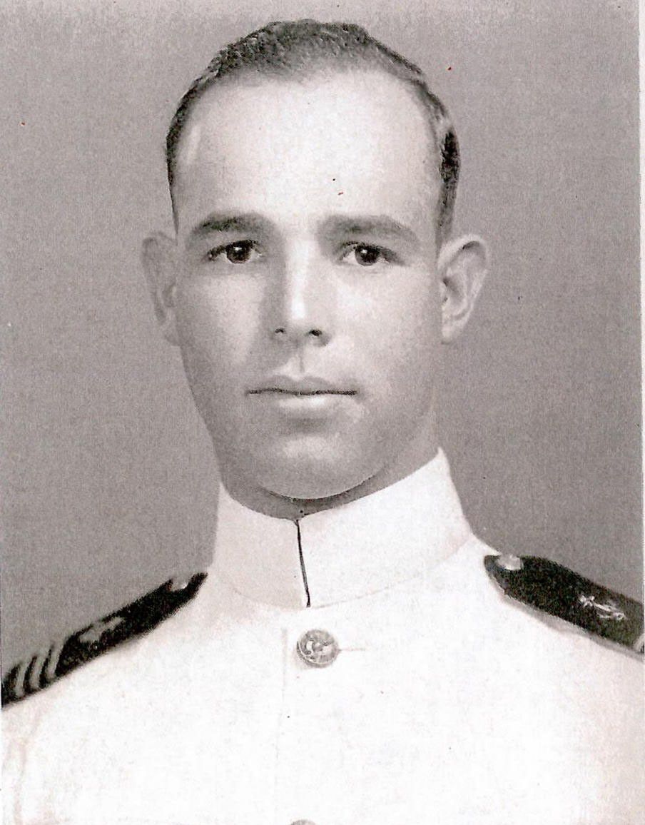 Rafael Celestino Benítez in his dress white uniform early in his career. (Photo: history.navy.mil)