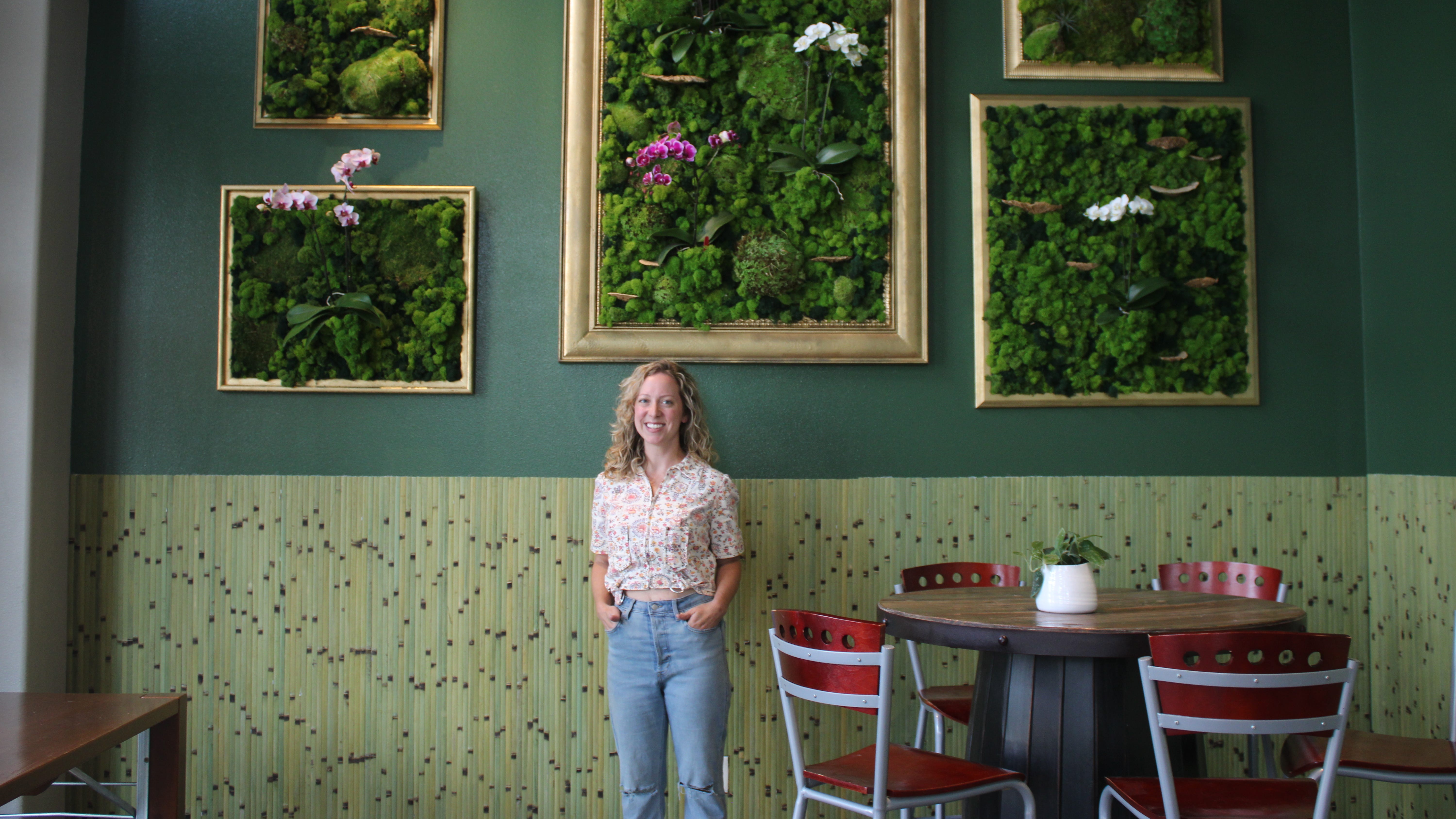 Emily Salmonson is the owner of The Green House in Iowa City, a plant-themed bar located at 505 E. Washington St.