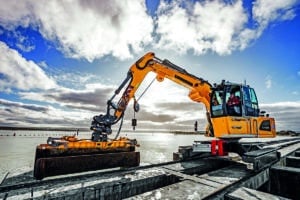 Liebherr material handler