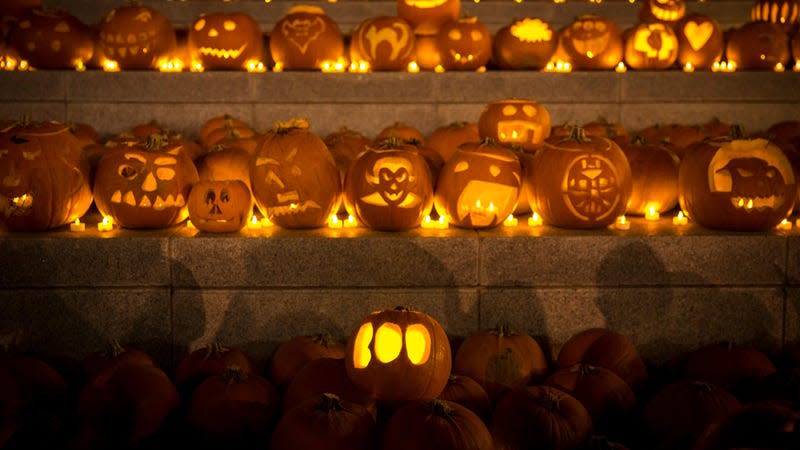 Jack-o’-lanterns for Halloween