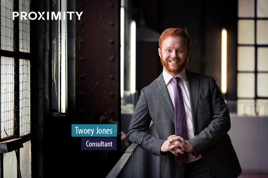Twoey Jones, Consultants, Proximity
