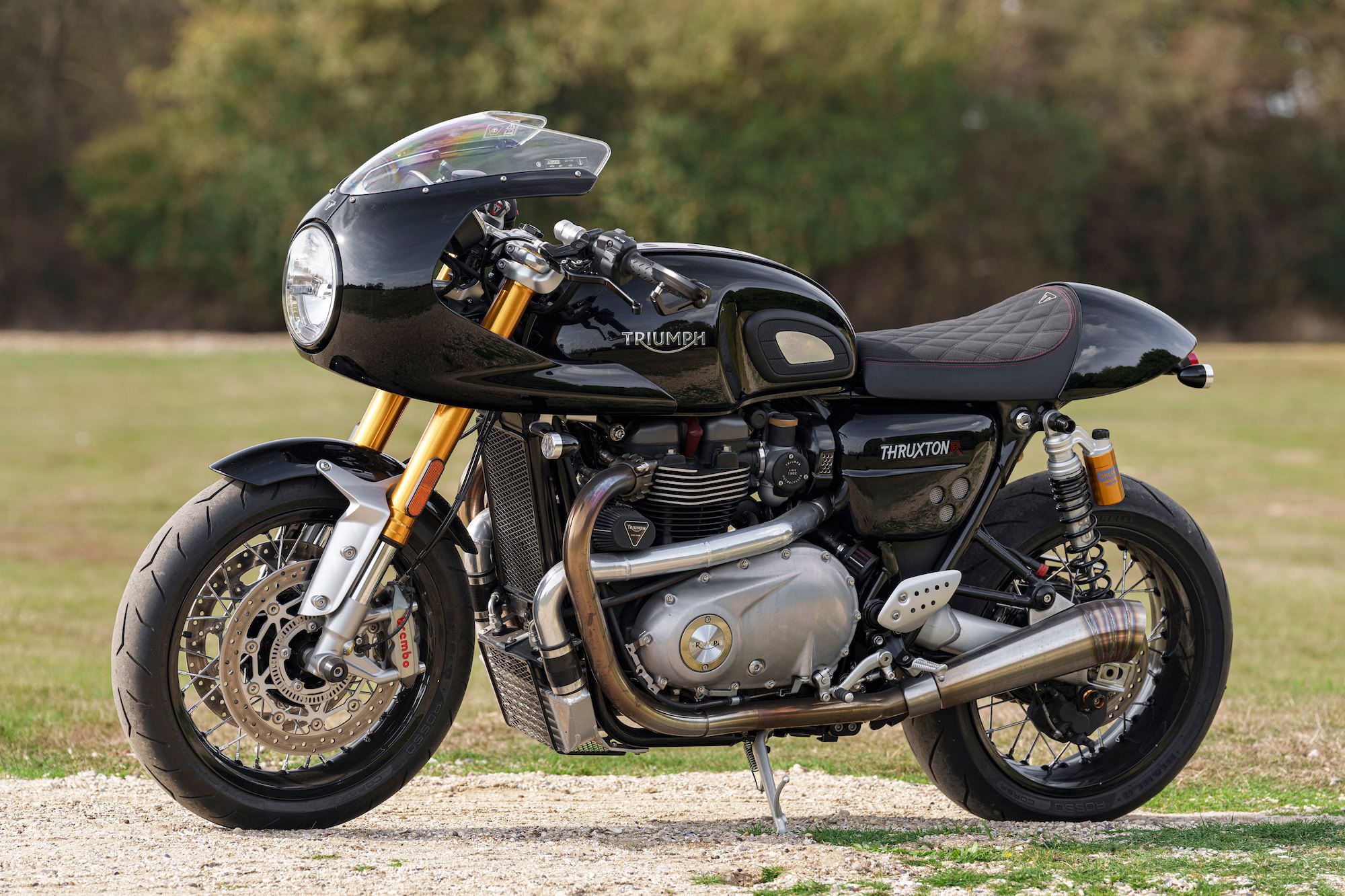 Supercharged Triumph Thruxton R