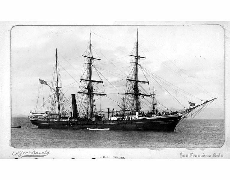 The USS Thetis. (Photo: Public Domain)