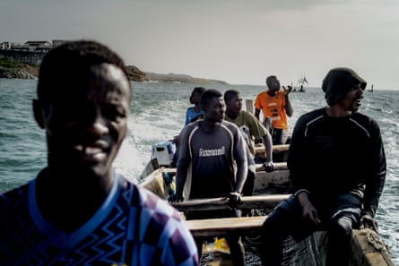 Men on a fishing boat