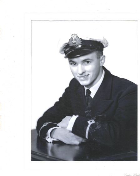 James Mckee as a first officer