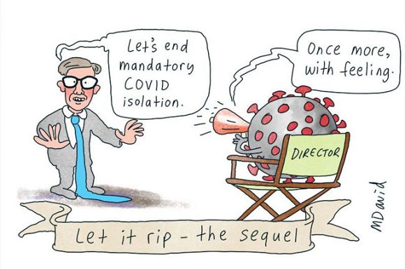 Ending mandatory isolation is peak COVID mismanagement