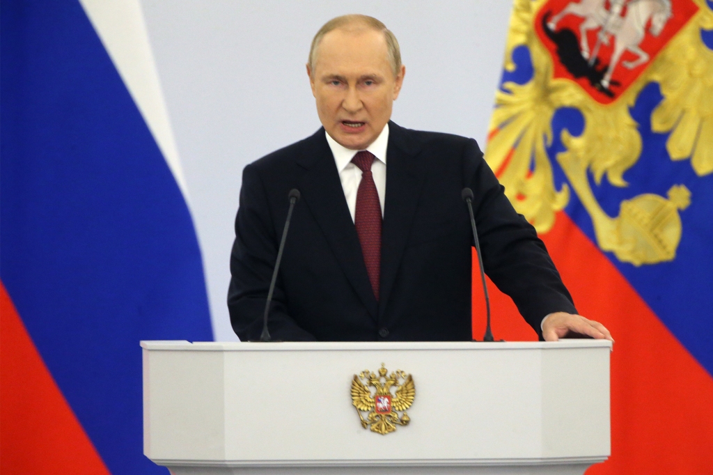 The pope also spoke about Putin's recent annexation in eastern Ukraine and nuclear weapon threats.