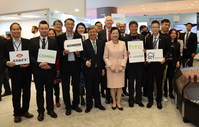 Taiwan 5G companies led by the Industrial Development Bureau, MOEA, are visited by the Minister of Economic Affairs of Taiwan, Mei-Hua Wang, former Vice President of Taiwan, Chien-Jen Chen, Chairman of the American Institute in Taiwan, James Moriarty, and Deputy Director General of Industrial Development Bureau, Pei-Li Chen, at the “5G Open RAN Showcase” at Taiwan Expo USA 2022 in Washington D.C.